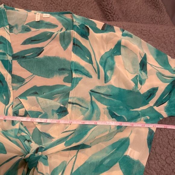 Cato Tropical Print Kimono Size Large - Picture 8 of 9